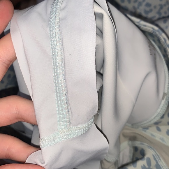 Aurum Blue Sharp Cheetah Active Print Leggings - Picture 9 of 9